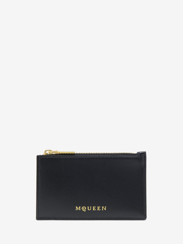 ALEXANDER MCQUEEN - Zip Card Holder - Item 8368841MAAF3420